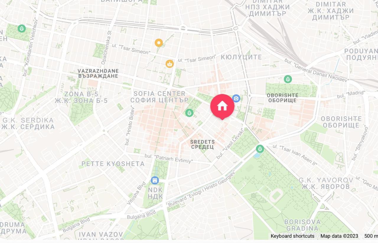 Top City Centre 1Br Apartment For 4 Guests & Fast Wifi Szófia Kültér fotó